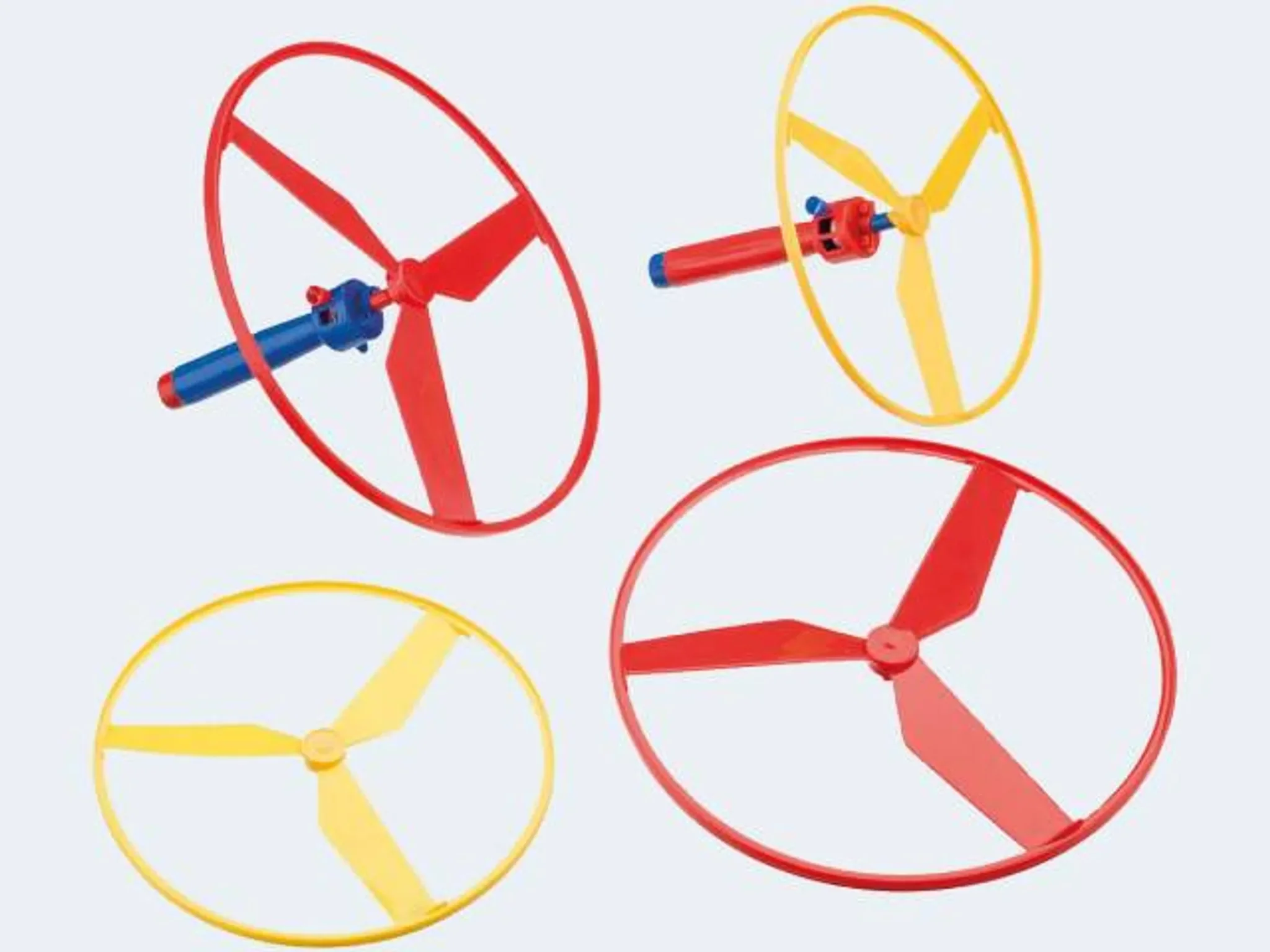 Katapult-Flugkreisel SkyFun – 2er-Set